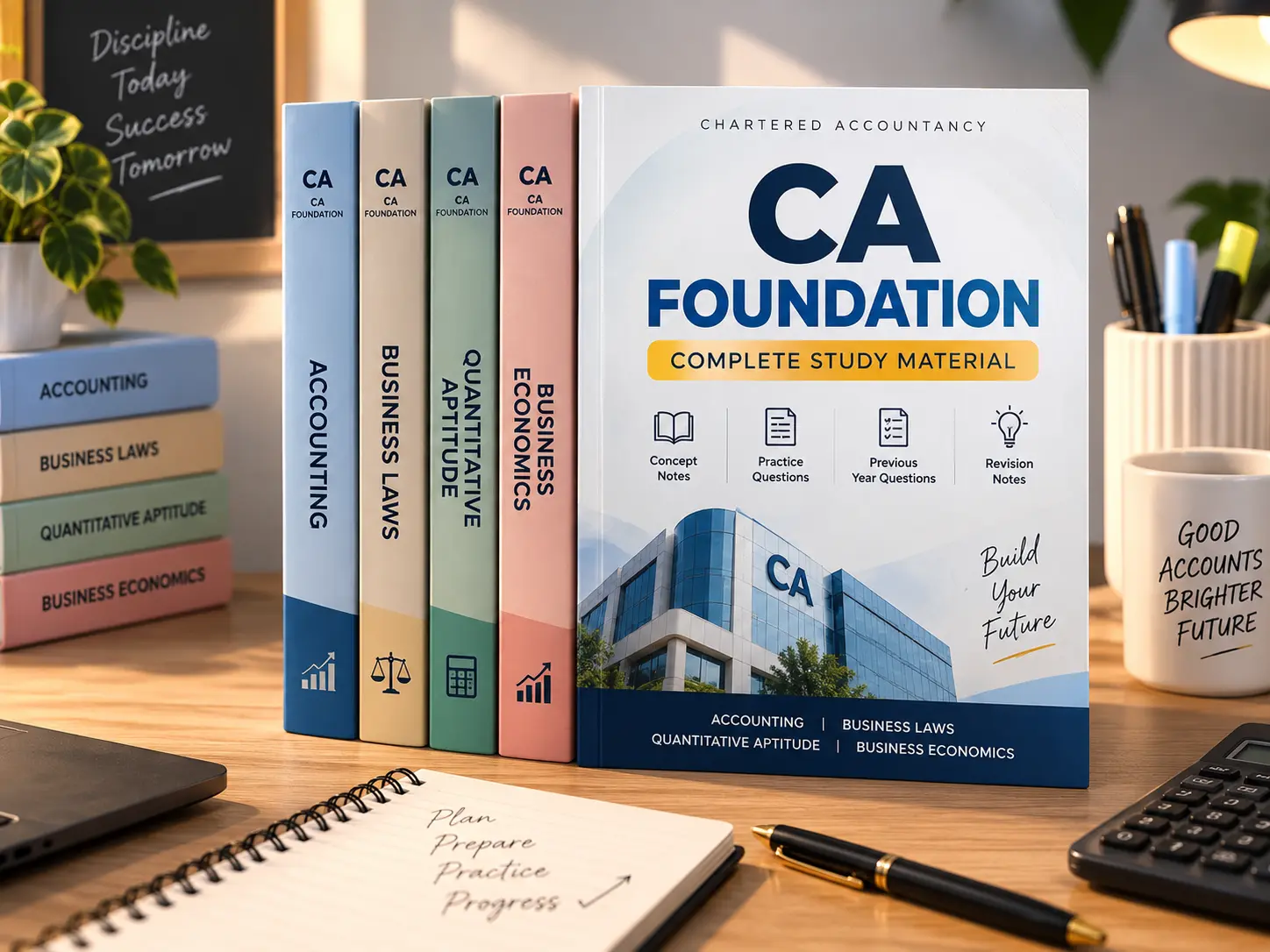 Cover of CA Foundation – Complete Study Material & Exam Preparation Bundle